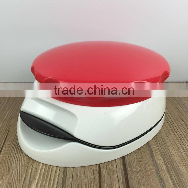 Innovative cookie non stick silicone hamburger patty Maker Pork high performance hamburger freezer container for handle press