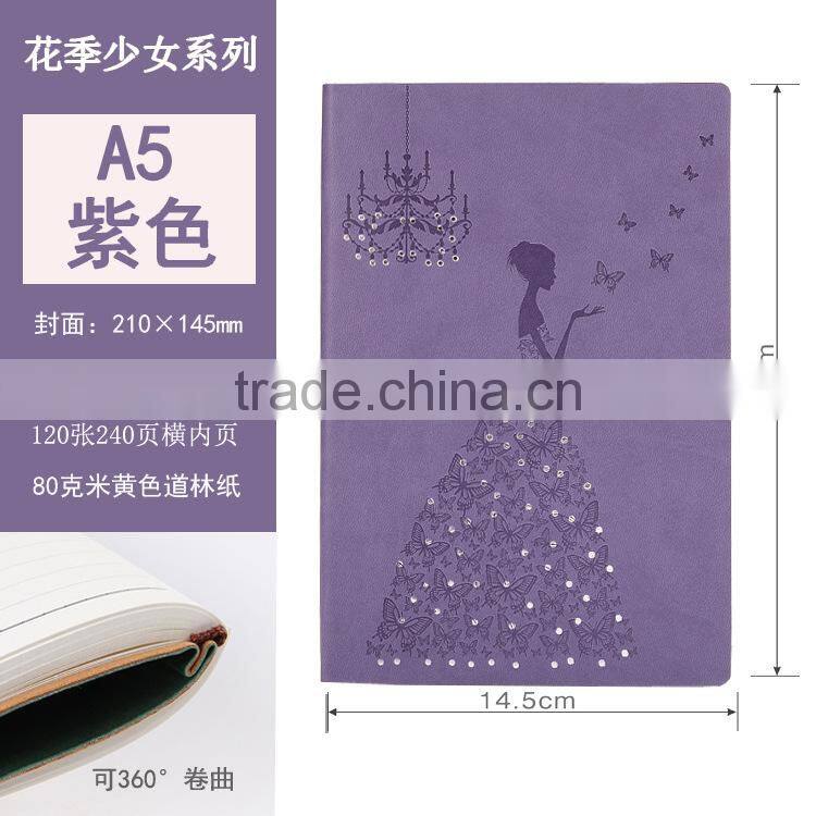 Soft Leather Notebook Cover For Office Use Or Diary Notebook