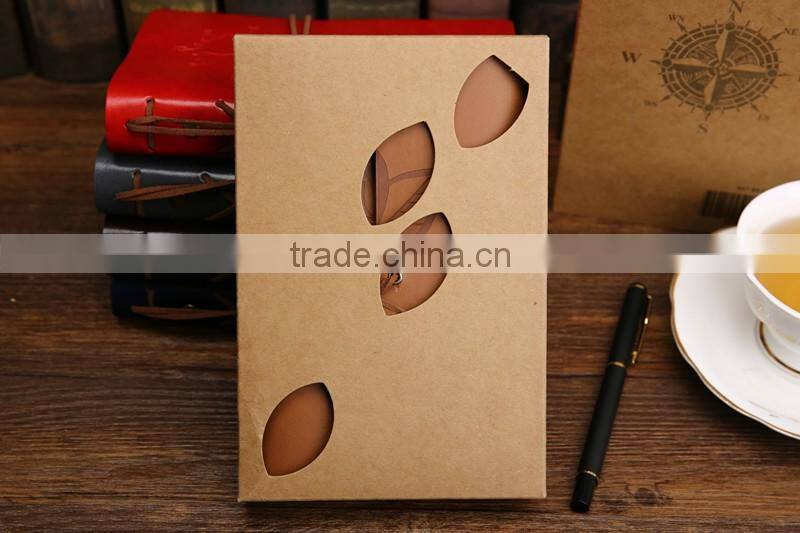 Wholesale customized Retro Vintage Leather String PU leather journal diary journey notebook