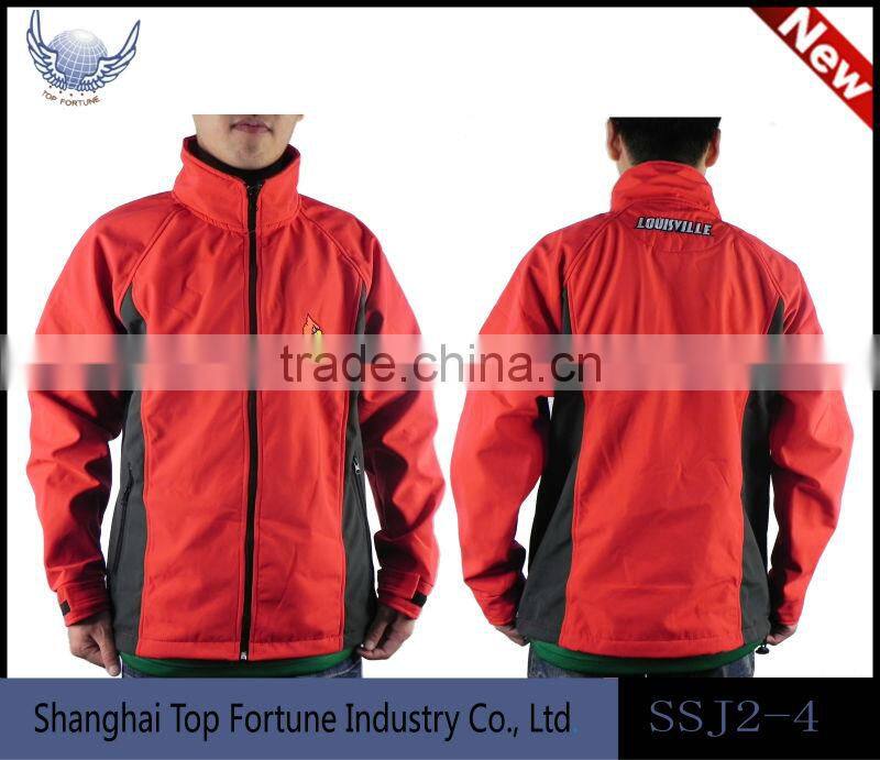dacron winter outdoor jacket cream bonded jacket