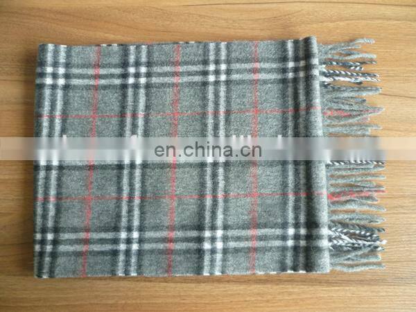 ROYAL MODERN TARTAN LUXURY CASHMERE SCARF