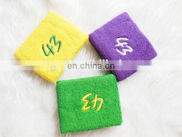 Colored wholesale cotton wrist band Custom Wrist band