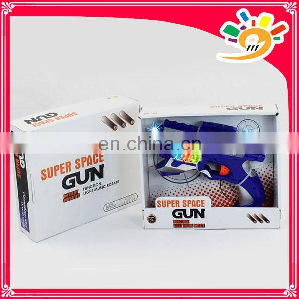 Boy gun toys , Plastic electric space toy gun with flashing light and music