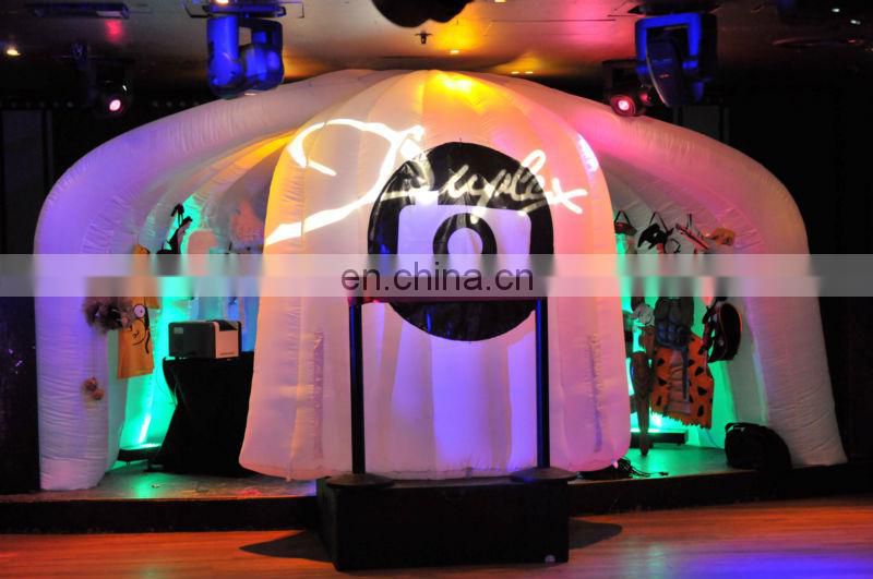 2014 White photo booth- Inflatable photo booth/ Inflatable Photo Studio