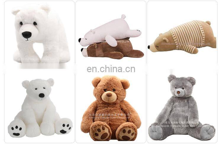 Soft cotton filled 30cm custom personalized green teddy stuffed bear