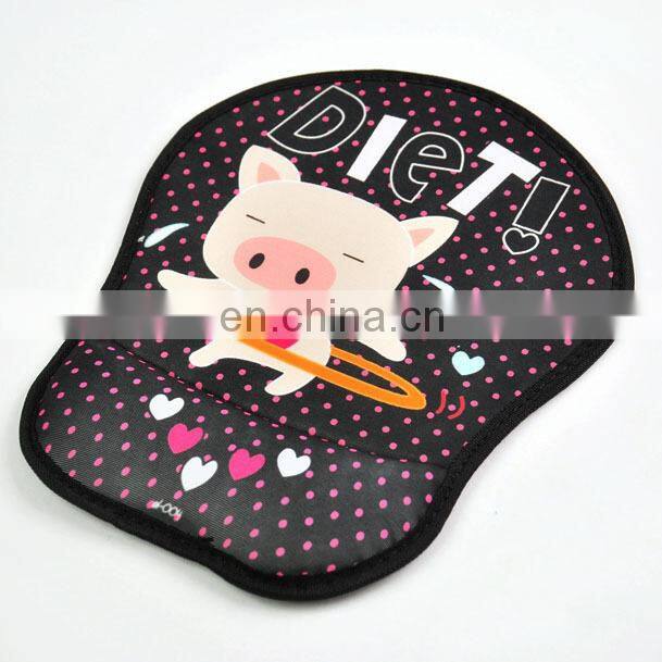 CMYK offset printed computer rubber custom mouse pad