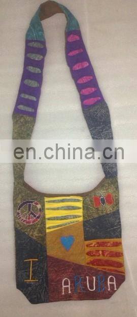 Ethnic Ladies cotton canvas shoulder Bags