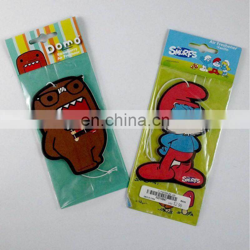 Good quanlity new arrival fragrance jersey shape paper air freshener for promotion gifts