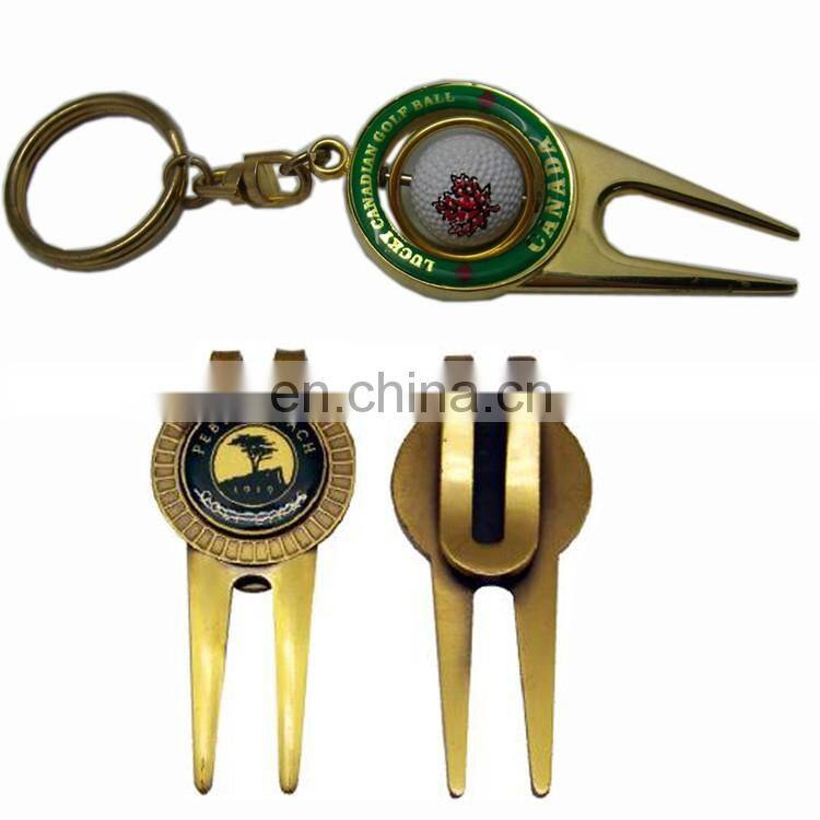 2017 New Products Customized Magnets Design Repair Golf Divot Tool For Lady and Gentelmen