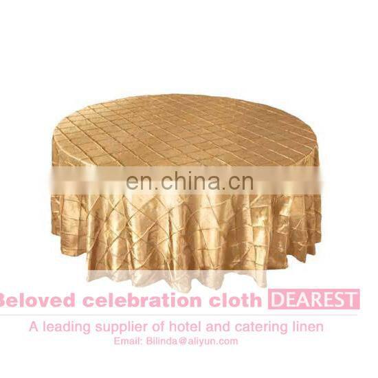 wedding pintuck decorative table cloth