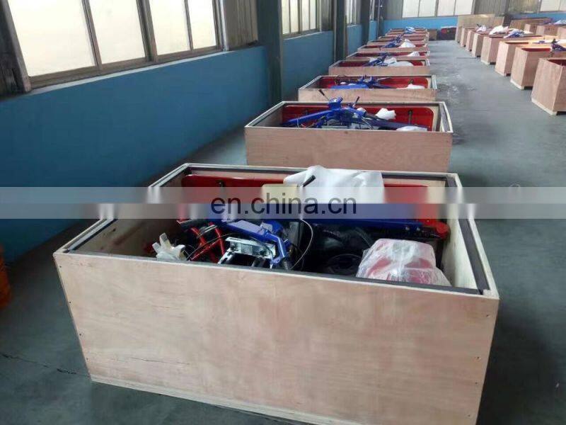 Diesel engine hand walking tractor wheat and rice harvester/reaper binder