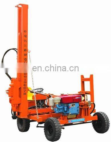 Hydraulic Hammer Piling Machine for Guarddrail