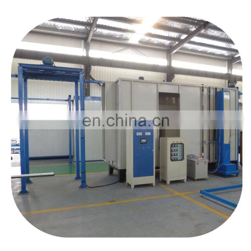 Top quality Powder coating line for metal_aluminium profile