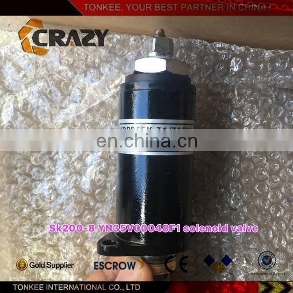 excavator SK200-8 hydraulic SOLENOID VALVE YN35V00048F1