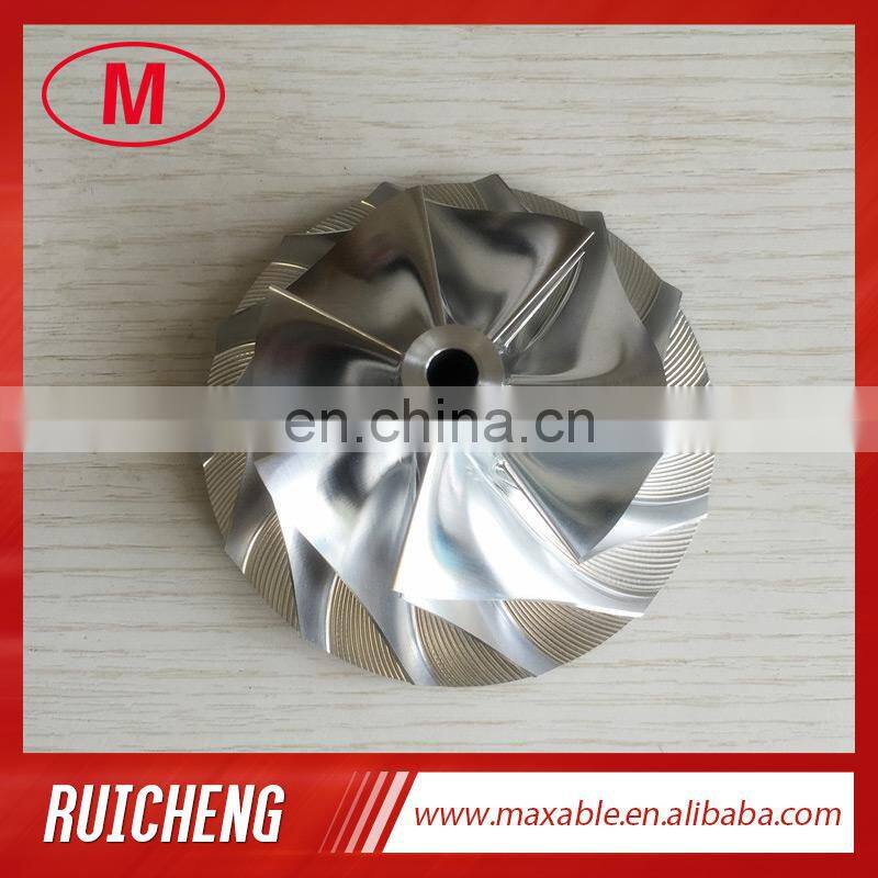 HX40/HE351 59.96/85.98mm 7+7 blades 4035879 performance design Turbocharger Billet/milling/aluminum 2618 compressor wheel