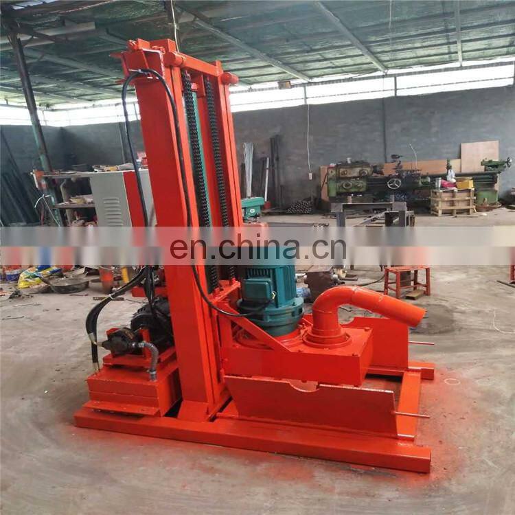120 meter deploy diamond bit deep rock drilling rigs / water bore well drilling rig