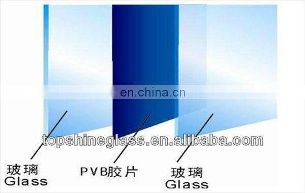 Factory price safety tempered Laminated glass price