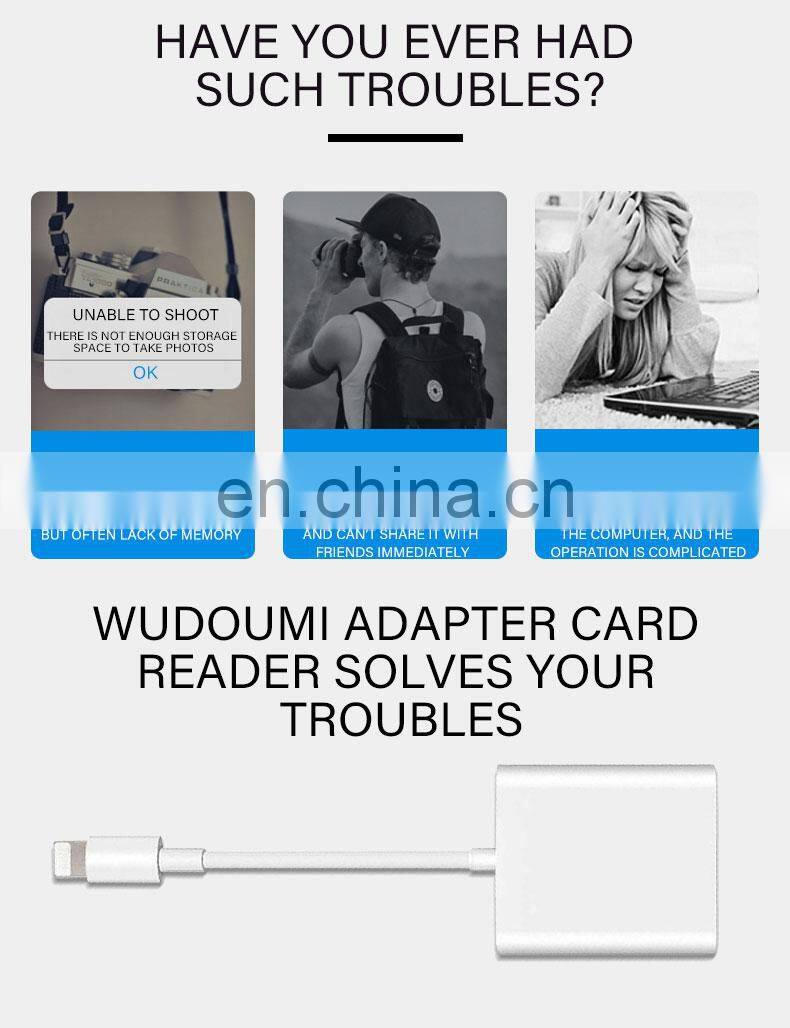All In 1 Card Reader Writer Amazon Top Seller Sd/Memory Card Reader 2020 Wholesale Camera Tablet Pc Smart Card Reader