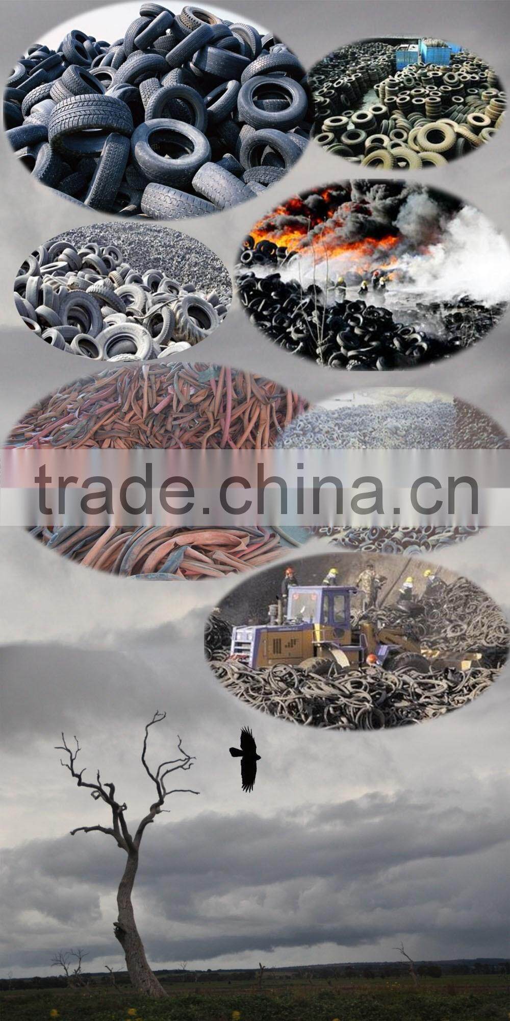 Fully Automatic Waste tyre pyrolysis plant to fuel_Waste plastic tyre oil plant