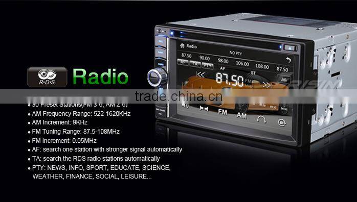 Erisin ES890G 6.2" Touch Screen Car DVD Player 3G GPS TV Radio RDS