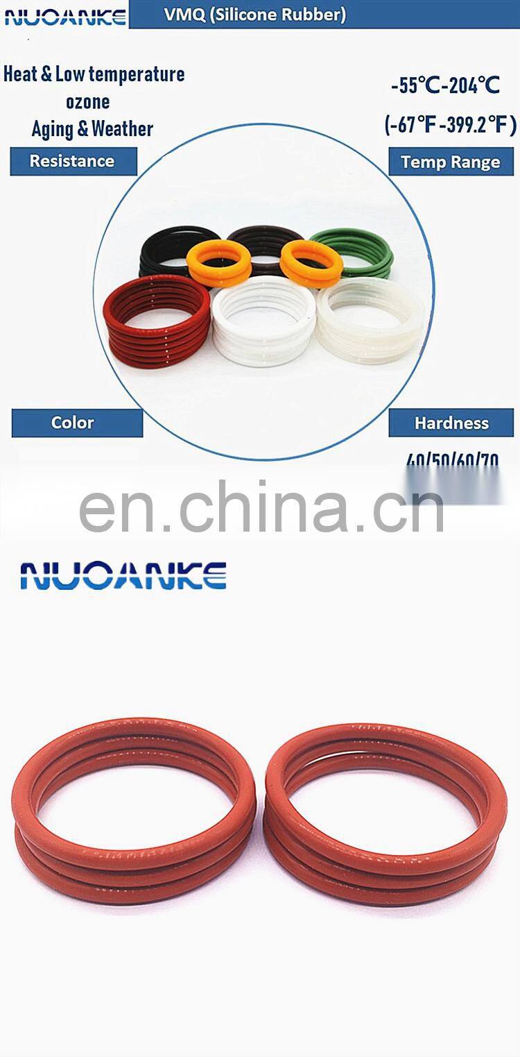 Top Quality Heat Resistance Rubber O Ring For Thermos Clear Silicone O Ring