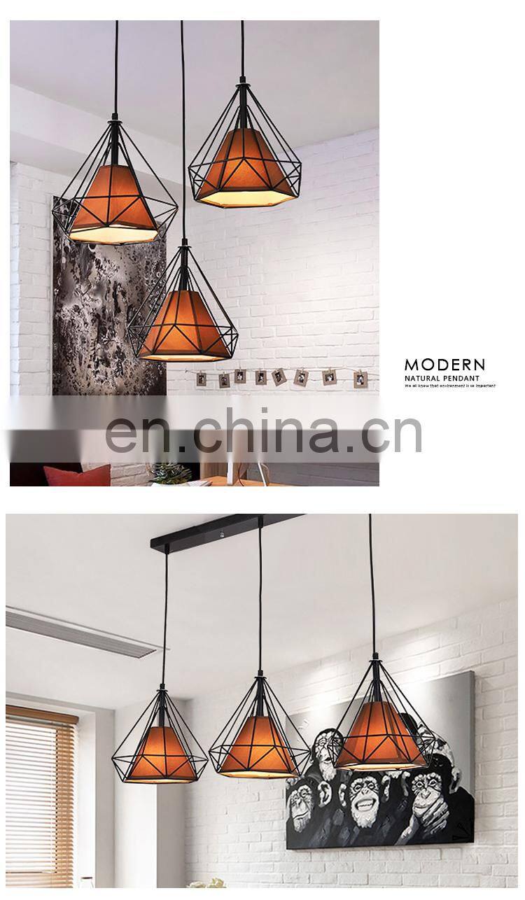 2020 New Simple Designer Iron Ceiling Hanging Light pendant Suspension Light