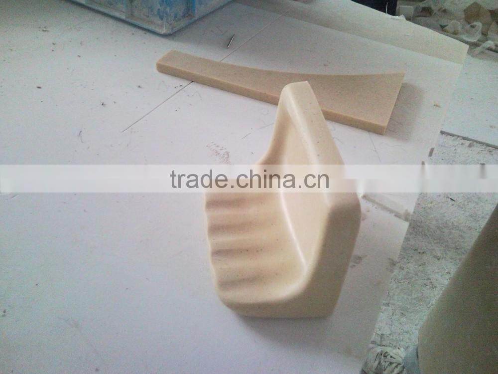 Cultured Marble Foot Rest, Wall Mount Soap Dish, Corner Mount Soap Dish, Shampoo Shelf, Trim, Accessory Ledge