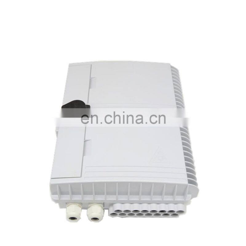 MT-1416 High quality pole mount type outdoor PC plastic 16 core optical distribution box