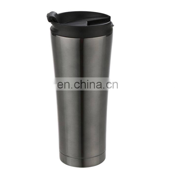 Custom Print Logo Stainless Steel Eco Reusable Take away Coffee Cups