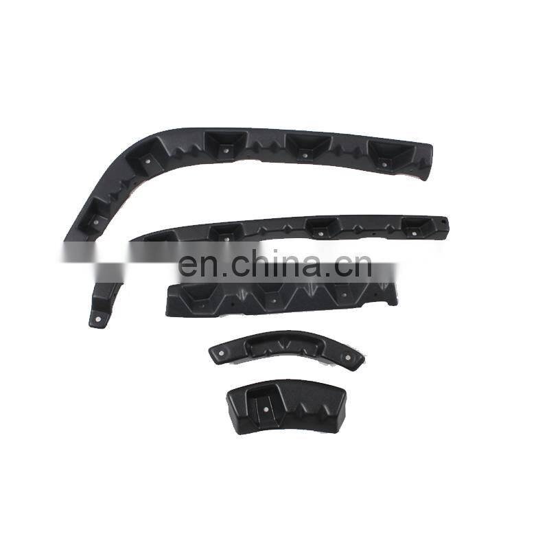ABS fender flares with light for Jeep Wrangler JK 07+accessories mud guard for Jeep wheel eyebrow