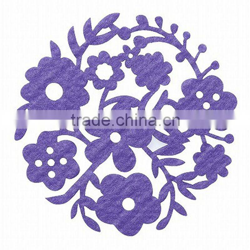 colorful felt coffee drinking tea cup coaster