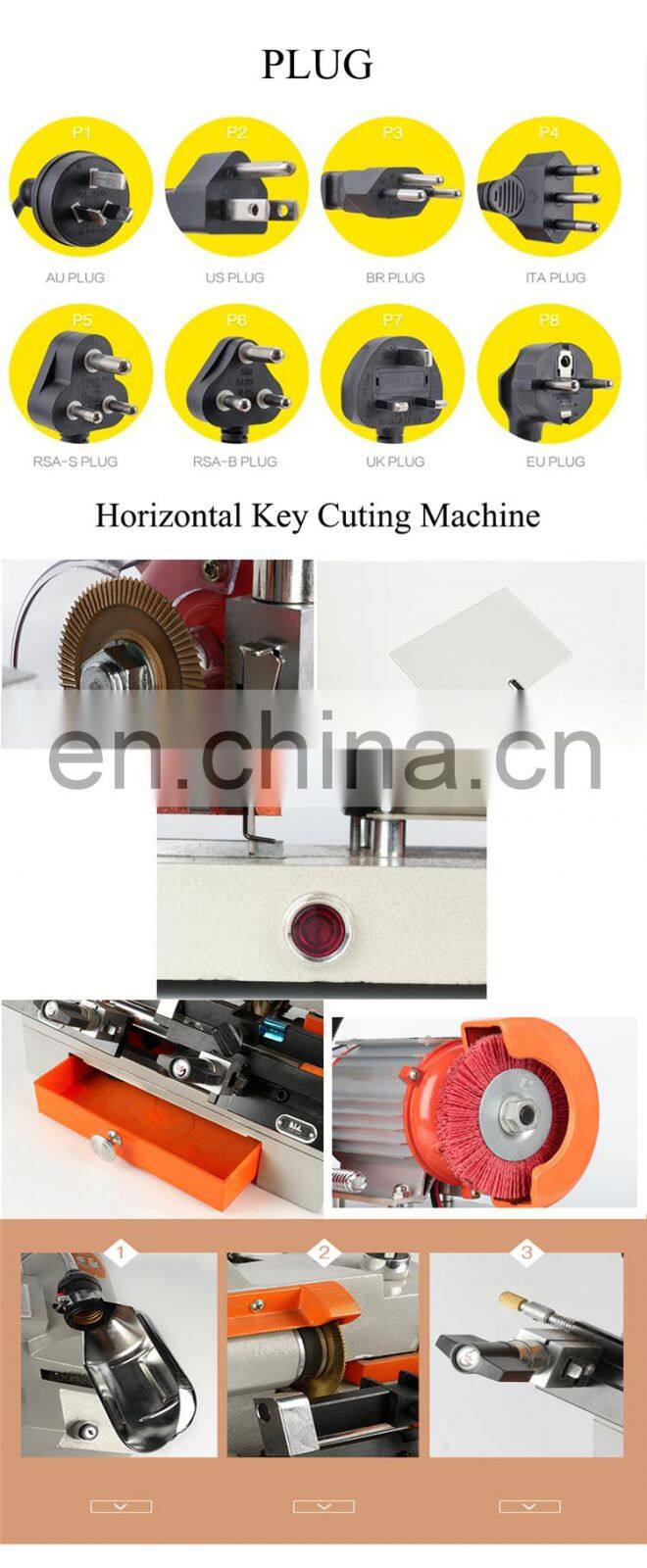 My Test xhorse key cutting machine Factory Supply Computerized Duplicate CNC Key Copy Machine