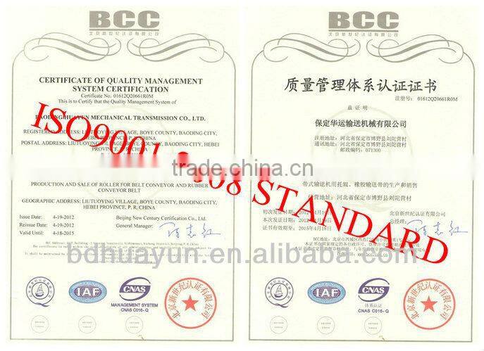 Belt conveyor driving pulley/ tail pulley