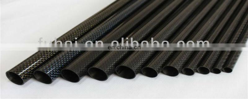 Factory Supply Carbon Fiber Tube, Customized 3K Carbon Fiber Tube