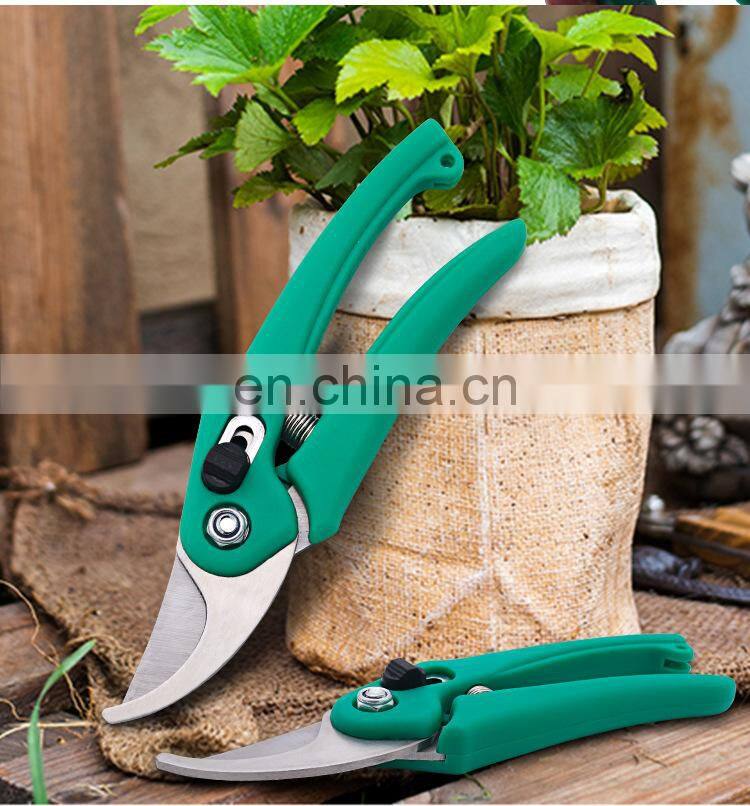 Professional steel pruner gardening hand pruning shears scissors for flowers/garden tree
