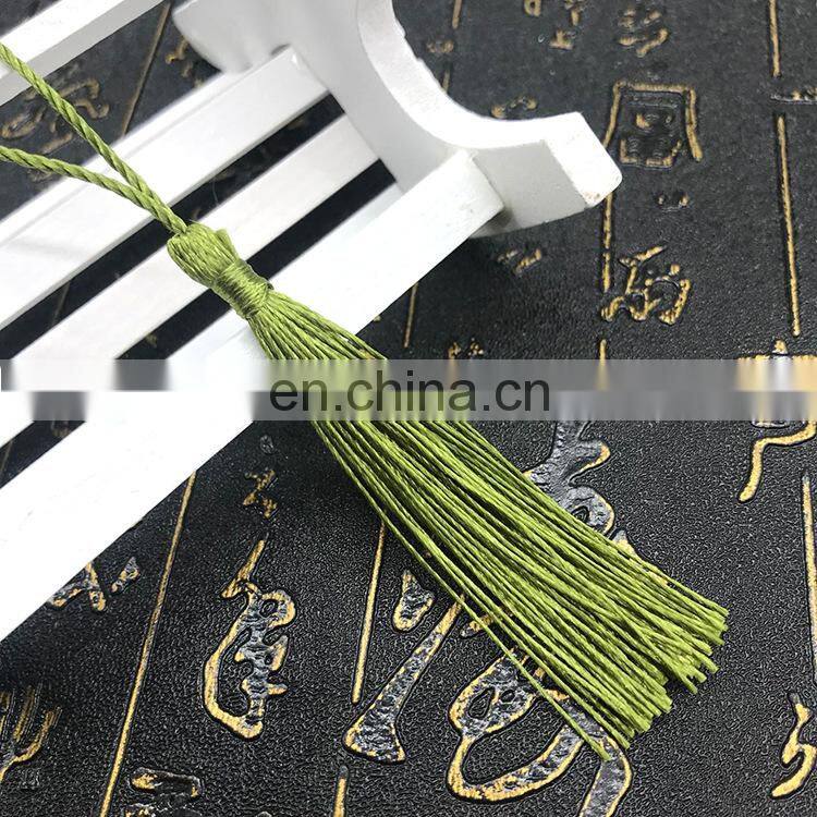 Polyester Silk Tassel Fringe 13cm Cotton Tassels Trim For Sewing Curtains Accessories