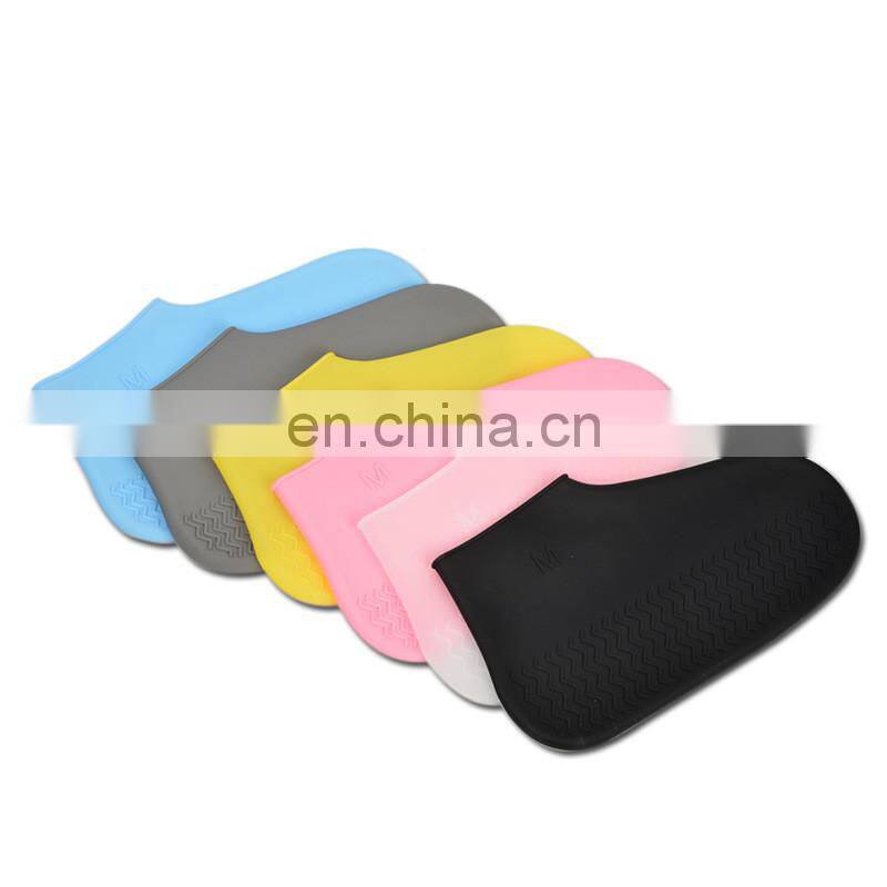 Recyclable Silicone Overshoes Reusable Waterproof Rainproof women Men Shoes Covers