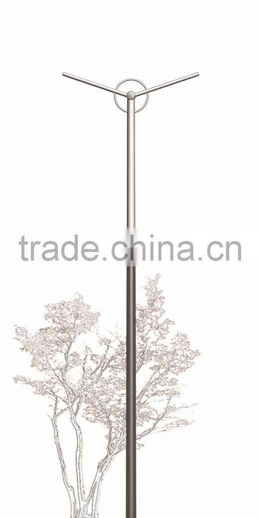 solar lighting galvanized steel fence posts