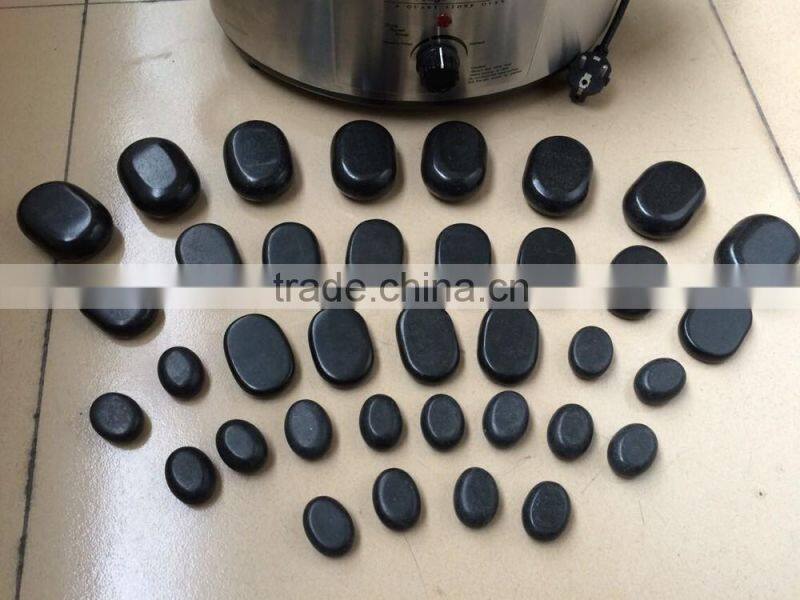 Famous nature branded hot massage stone set (36pcs set)
