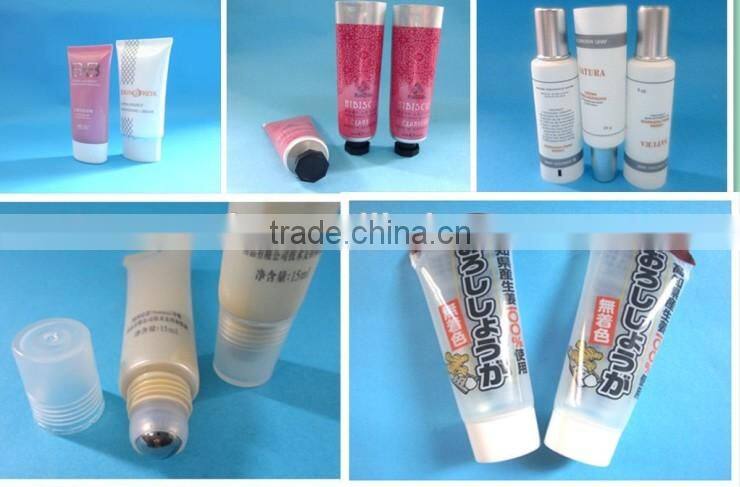 White one time use plastic soft PE tube with cotton swab,personal care cotton swab white plastic tube