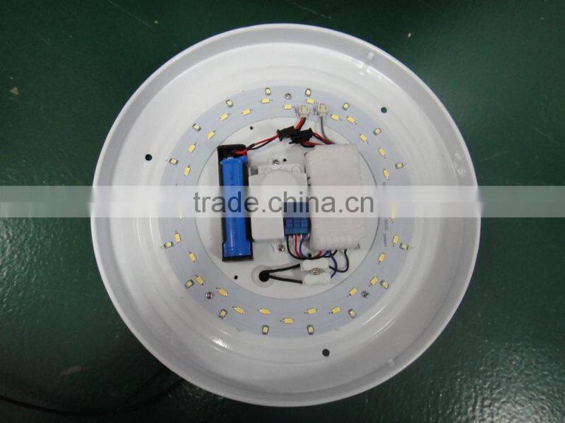 motion sensor lamp with a light sensor