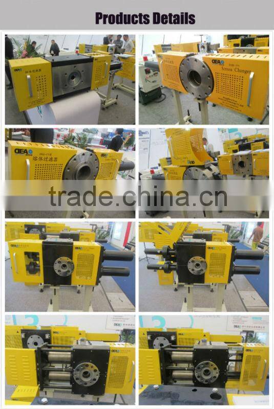 plastic melt filtration for plastic extruder for plastic bag