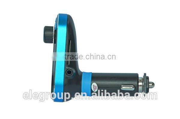 Bluetooth Car FM Transmitter + Dual Port 2.1A Car Charger