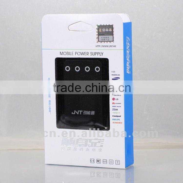 6000/6600/7800/8400mAh universal large capacity portable dual USB output power bank supply with CE,RoHS MP012