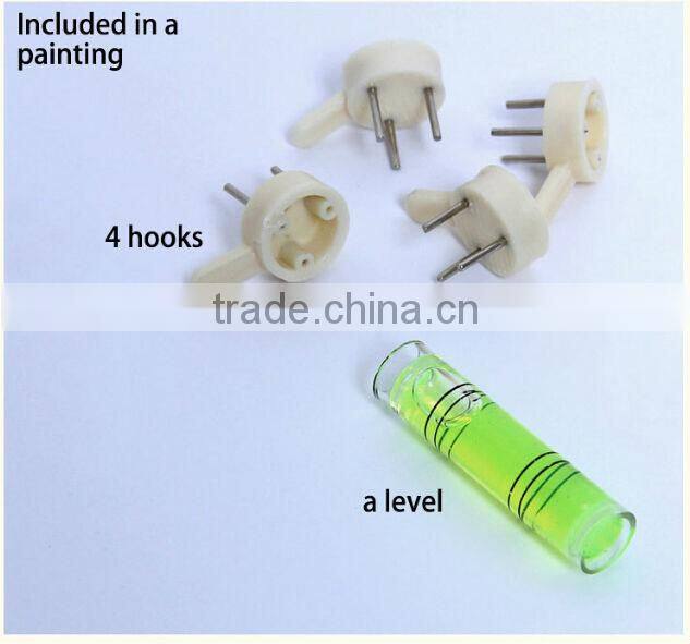 purple Flower waterproof oil canvas printed painting