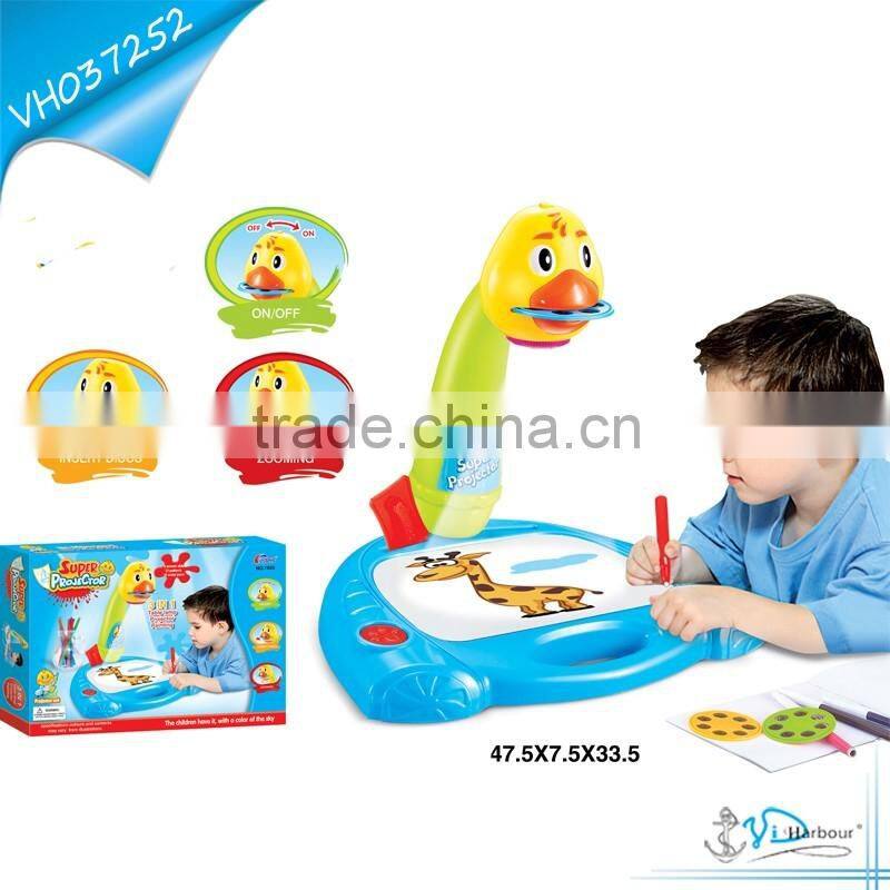 Kids New Products 2016 Drawing Projection Toy Table 4 in 1