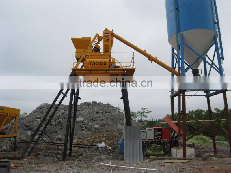 New Design of Concrete Mixer, JS500 Forced Concrete Mixer for sale