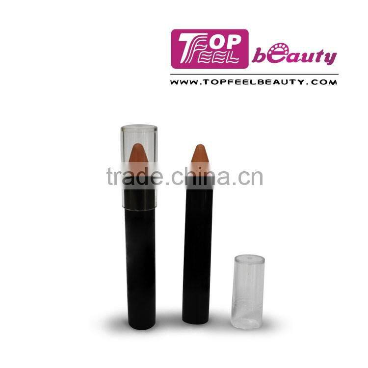 whole sale! Popular neutral color lipstick pen with injection black package