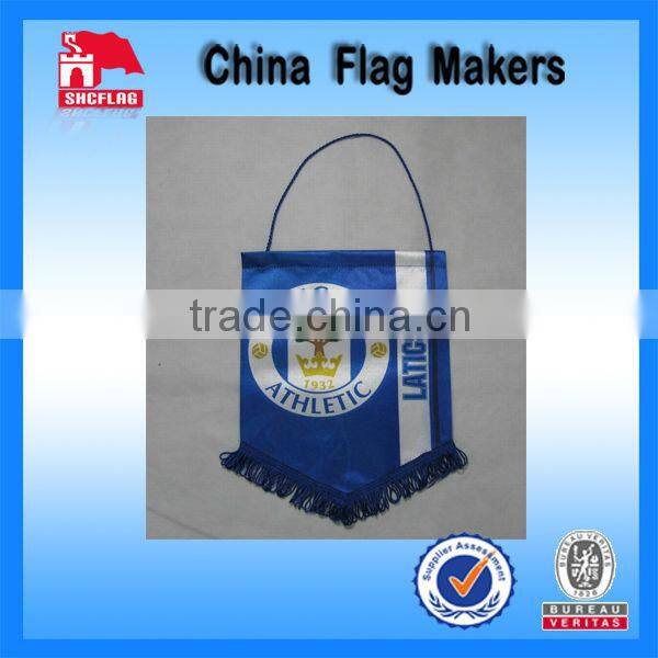 Custom logo fans soccer mini flags
