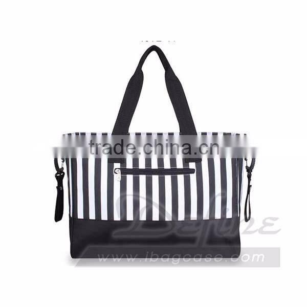 2016 Hot Fashion Stripes 3pcs Diaper Bag